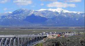 Gorge Bridge & Taos Mountain 